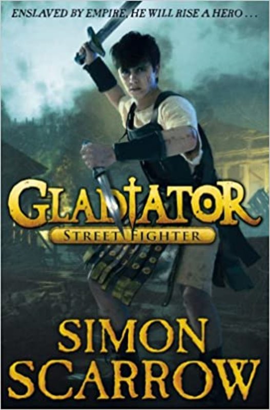 Book cover for "Street Fighter" by Simon Scarrow