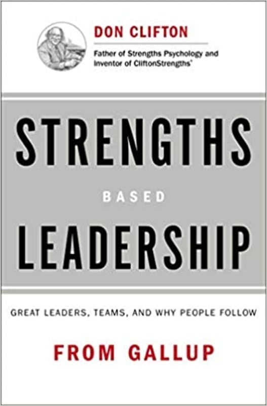 Book cover for "Strengths Based Leadership" by Tom Rath