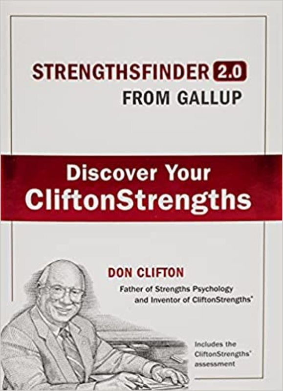 Book cover for "StrengthsFinder 2.0" by Tom Rath