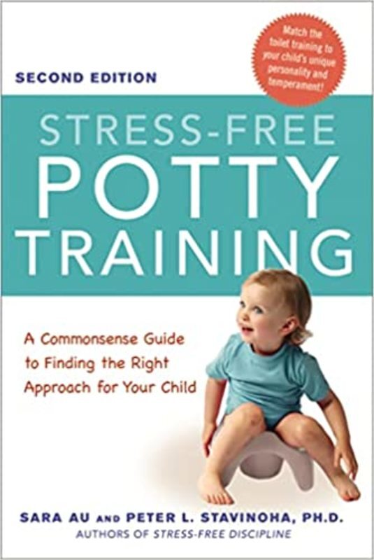 Book cover for "Stress-Free Potty Training" by Sara Au