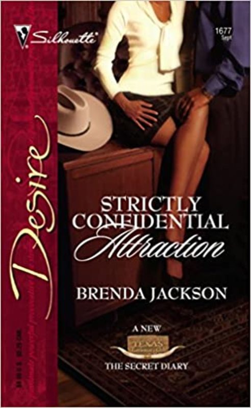 Book cover for "Strictly Confidential Attraction" by Brenda Jackson