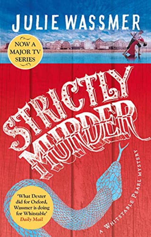 Book cover for "Strictly Murder" by Julie Wassmer