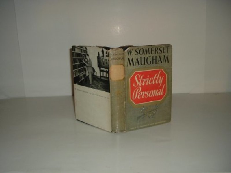 Book cover for "Strictly Personal" by W Somerset Maugham