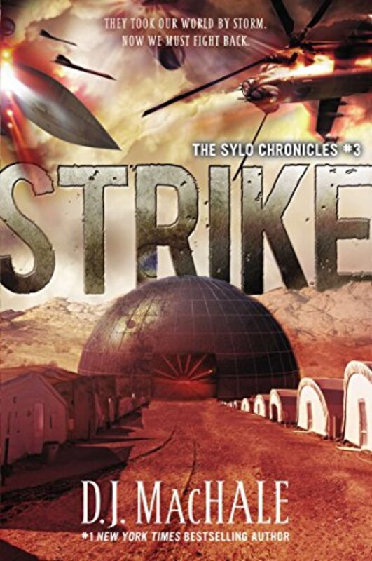 Book cover for "Strike" by DJ MacHale