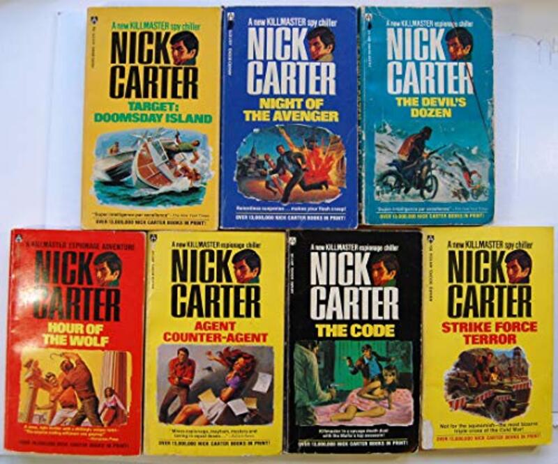 Book cover for "Strike Force Terror" by Nick Carter