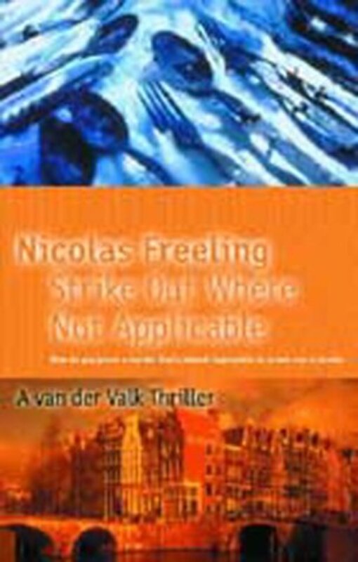 Book cover for "Strike Out Where Not Applicable" by Nicolas Freeling