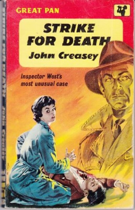 Book cover for "Strike for Death / The Killing Strike" by John Creasey