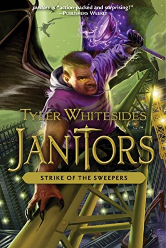 Book cover for "Strike of the Sweepers" by Tyler Whitesides