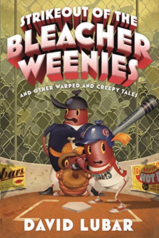 Book cover for "Strikeout of the Bleacher Weenies" by David Lubar