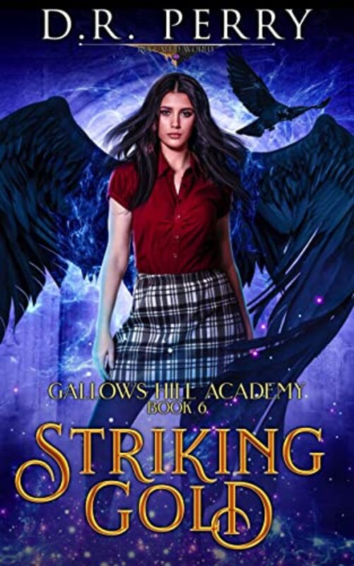 Book cover for "Striking Gold" by DR Perry