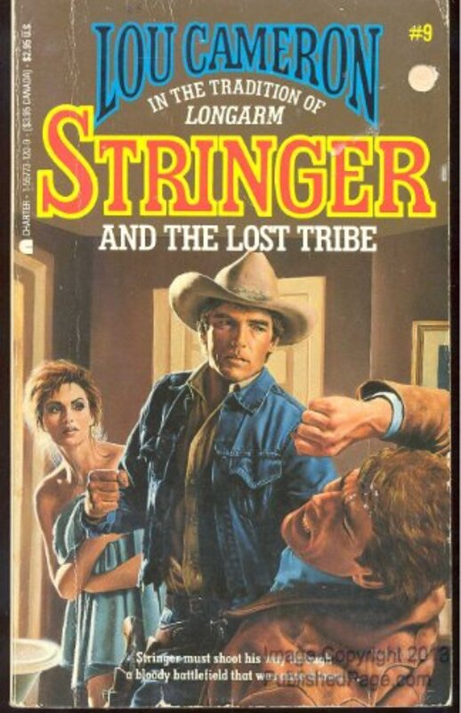 Book cover for "Stringer and the Lost Tribe" by Lou Cameron