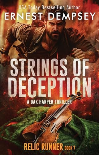 Book cover for "Strings of Deception" by Ernest Dempsey