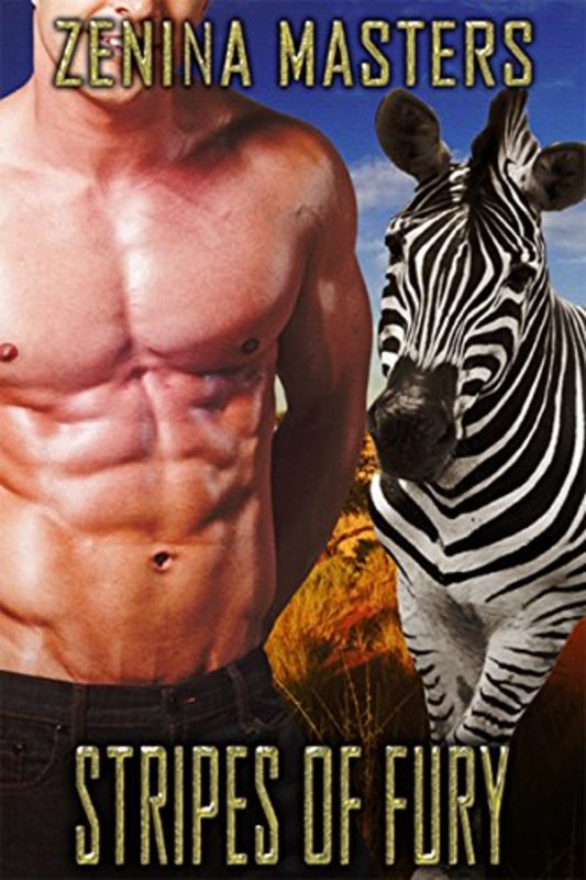 Book cover for "Stripes of Fury" by Viola Grace