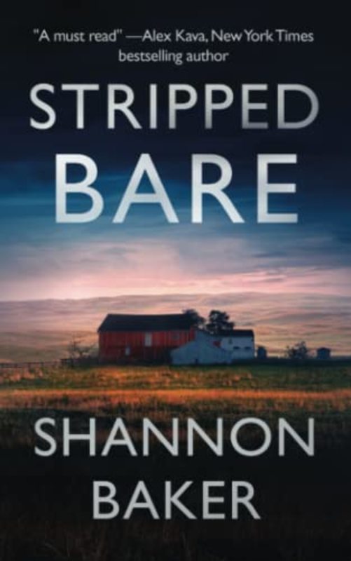 Book cover for "Stripped Bare" by Shannon Baker