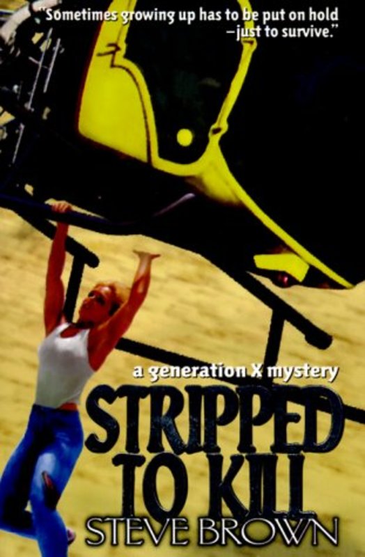 Book cover for "Stripped to Kill / Color Me Gone" by Steve Brown