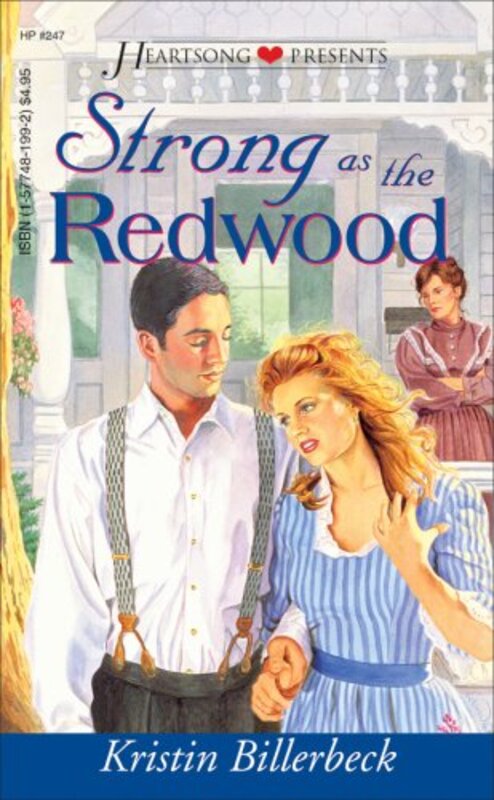Book cover for "Strong As The Redwood" by Kristin Billerbeck