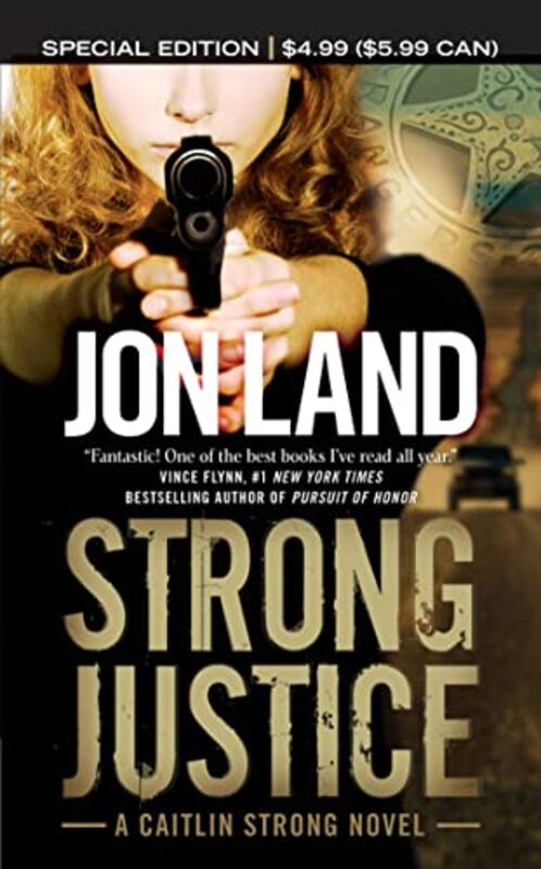 Book cover for "Strong Justice" by Jon Land