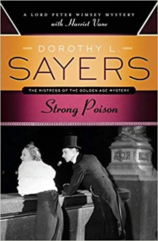 Book cover for "Strong Poison" by Dorothy L. Sayers