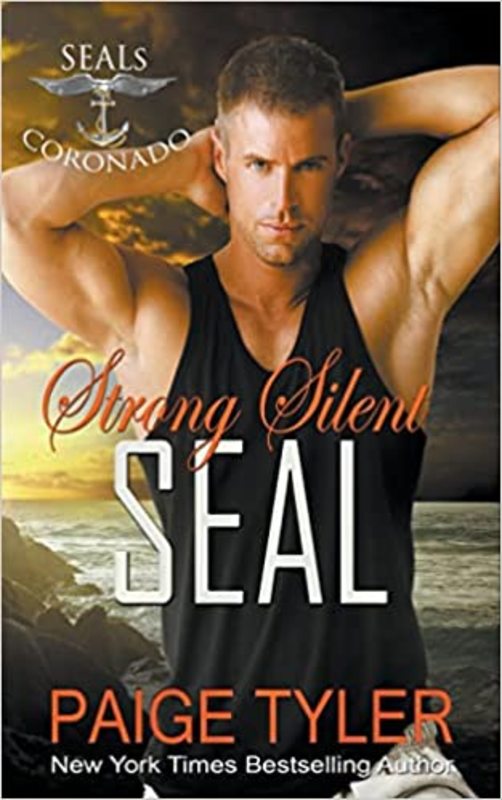 Book cover for "Strong Silent SEAL" by Paige Tyler