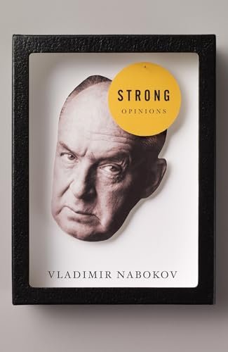 Book cover for "Strong Opinions" by Vladimir Nabokov