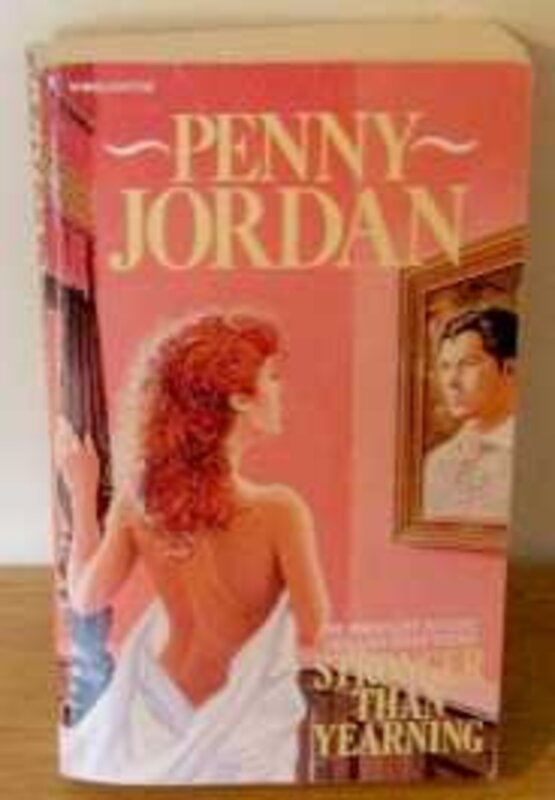 Book cover for "Stronger Than Yearning" by Penny Jordan
