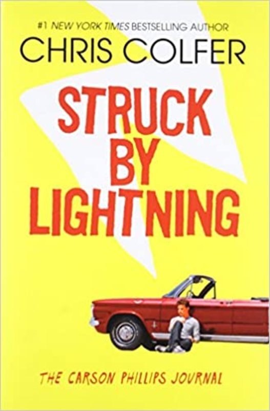 Book cover for "Struck By Lightning" by Chris Colfer