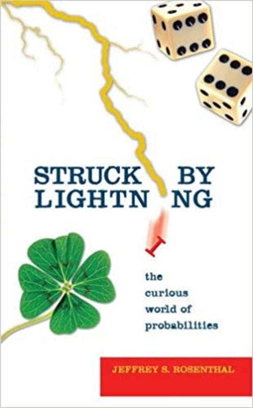 Book cover for "Struck by Lightning" by Jeffrey S. Rosenthal