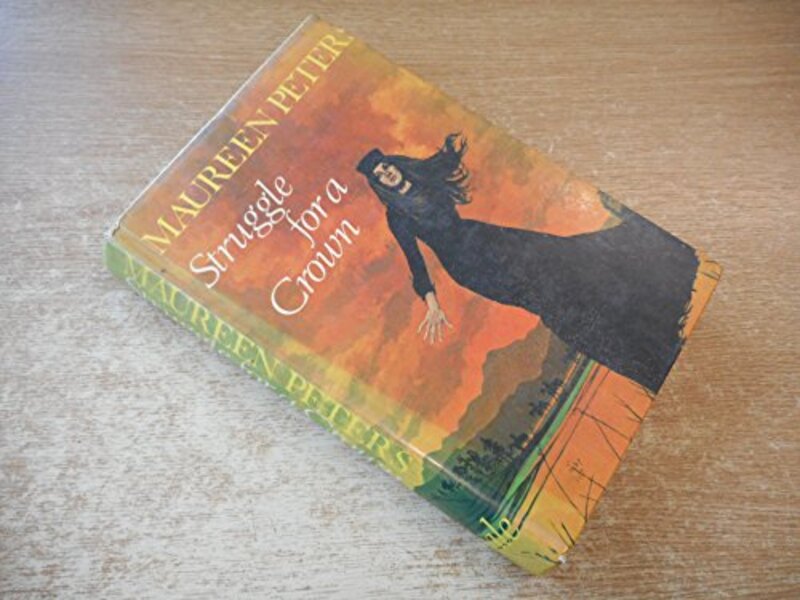 Book cover for "Struggle for a Crown" by Maureen Peters