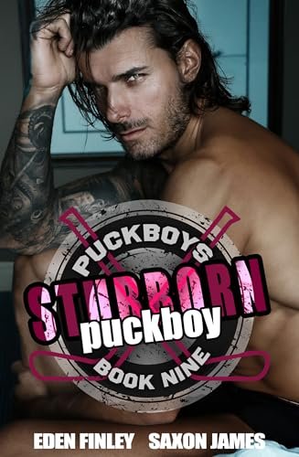 Book cover for "Stubborn Puckboy" by Eden Finley