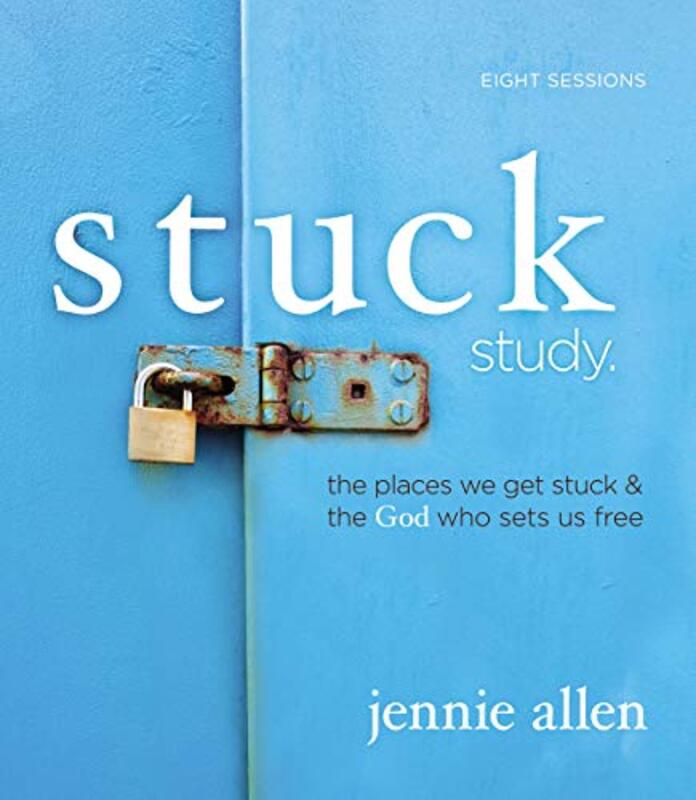 Book cover for "Stuck Study Guide" by Jennie Allen