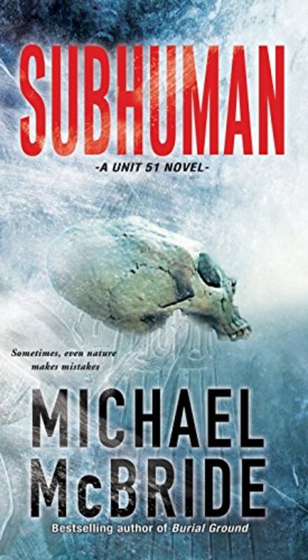 Book cover for "Subhuman" by Michael McBride