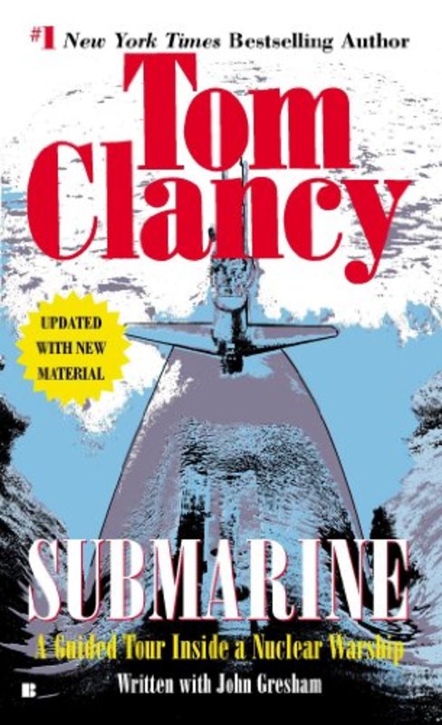 Book cover for "Submarine" by Tom Clancy
