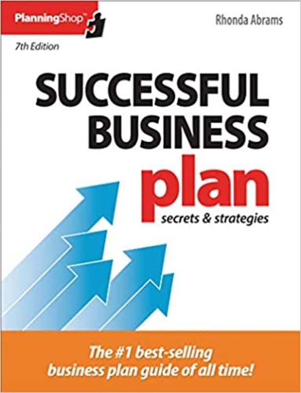 Book cover for "Successful Business Plan" by Rhonda Abrams