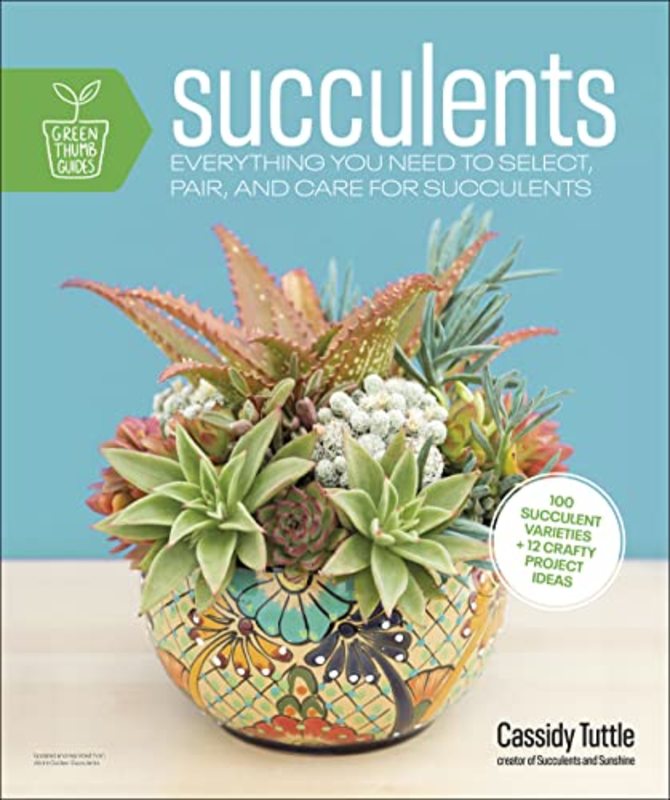 Book cover for "Succulents" by Cassidy Tuttle