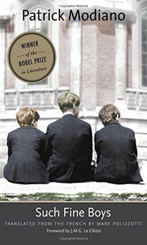 Book cover for "Such Fine Boys" by Patrick Modiano