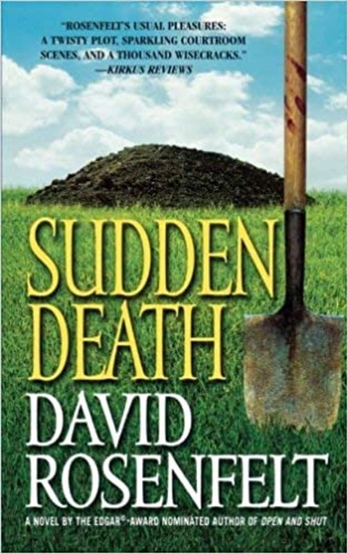Book cover for "Sudden Death" by David Rosenfelt