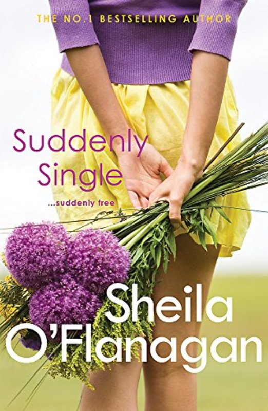 Book cover for "Suddenly Single" by Sheila O'Flanagan