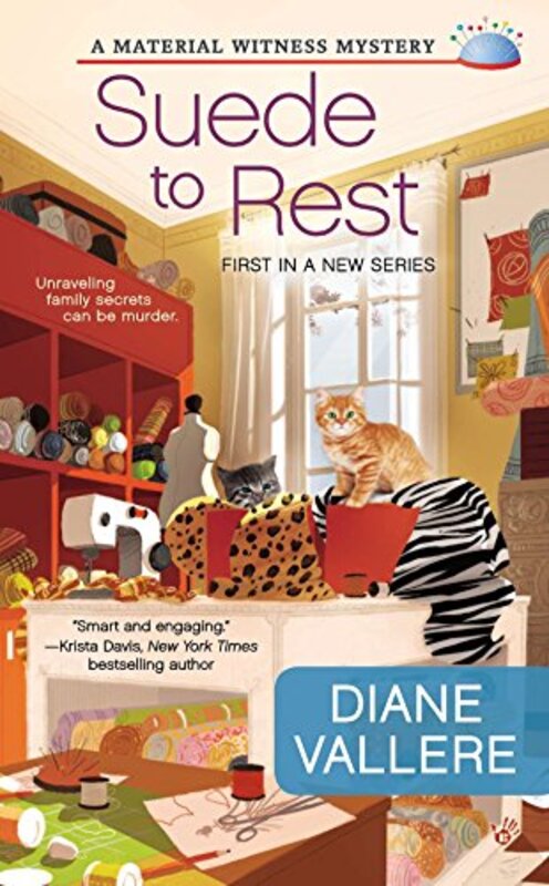 Book cover for "Suede to Rest" by Diane Vallere