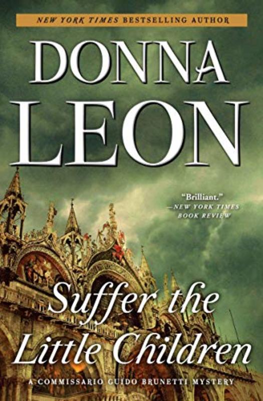 Book cover for "Suffer the Little Children" by Donna Leon