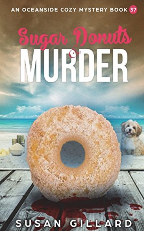 Book cover for "Sugar Donuts and Murder" by Susan Gillard