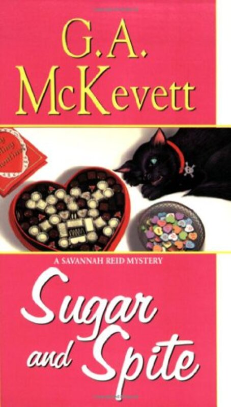 Book cover for "Sugar and Spite" by G. A. McKevett