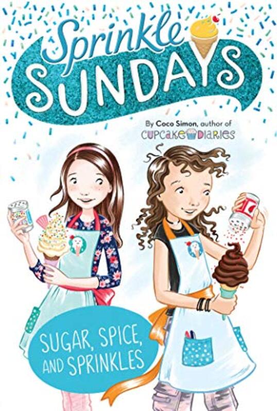Book cover for "Sugar, Spice, and Sprinkles" by Coco Simon