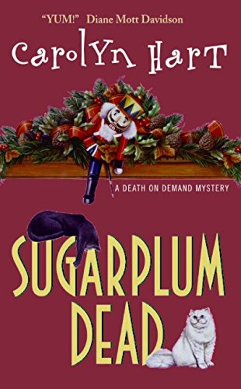 Book cover for "Sugarplum Dead" by Carolyn Hart