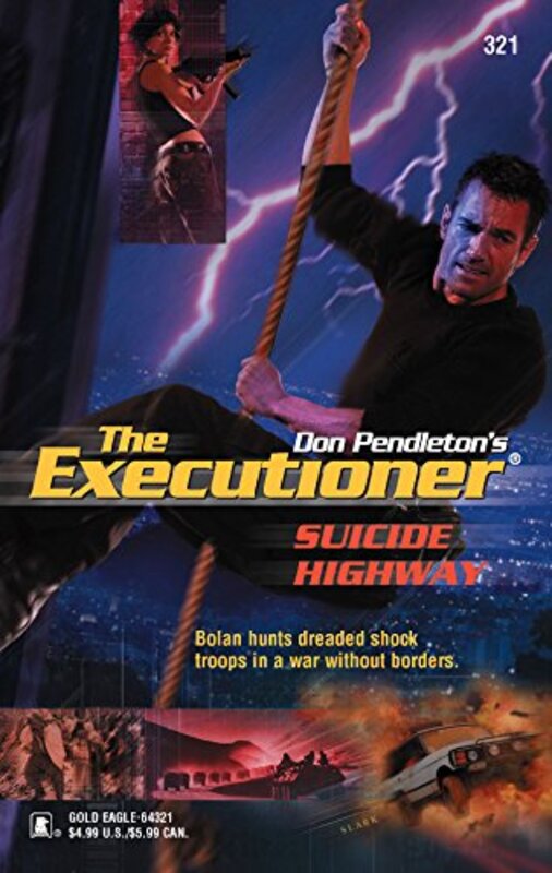 Book cover for "Suicide Highway" by Don Pendleton