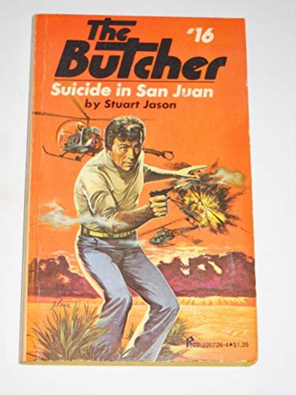 Book cover for "Suicide in San Juan" by Stuart Jason
