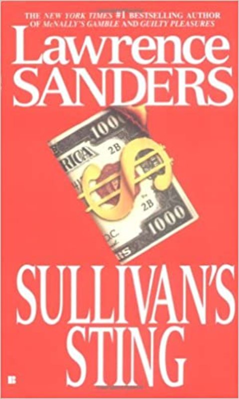 Book cover for "Sullivan's Sting" by Lawrence Sanders