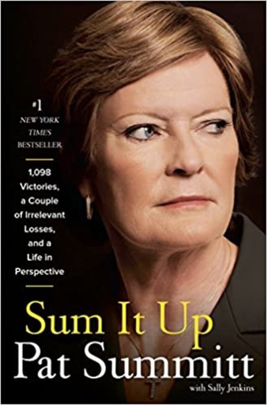 Book cover for "Sum It Up" by Pat Summitt