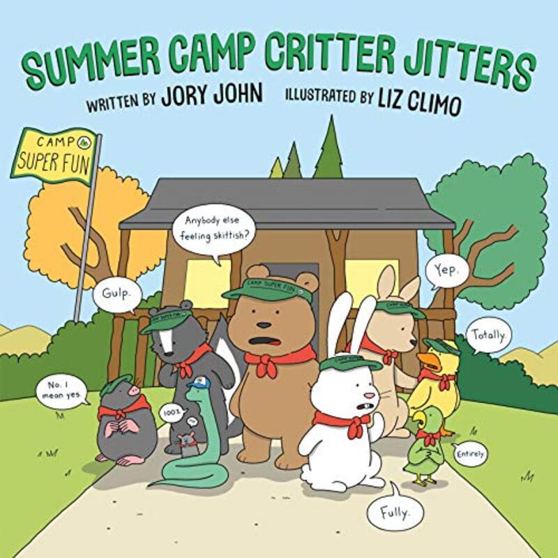 Book cover for "Summer Camp Critter Jitters" by Jory John