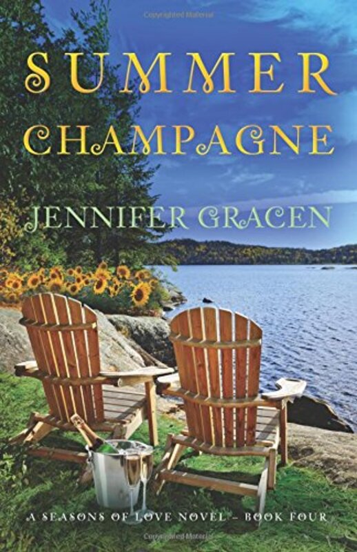 Book cover for "Summer Champagne" by Jennifer Gracen