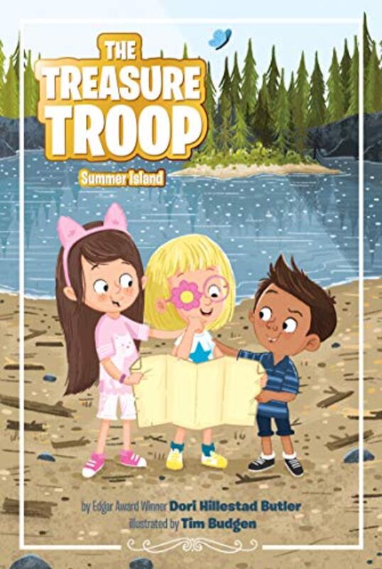 Book cover for "Summer Island" by Dori Hillestad Butler